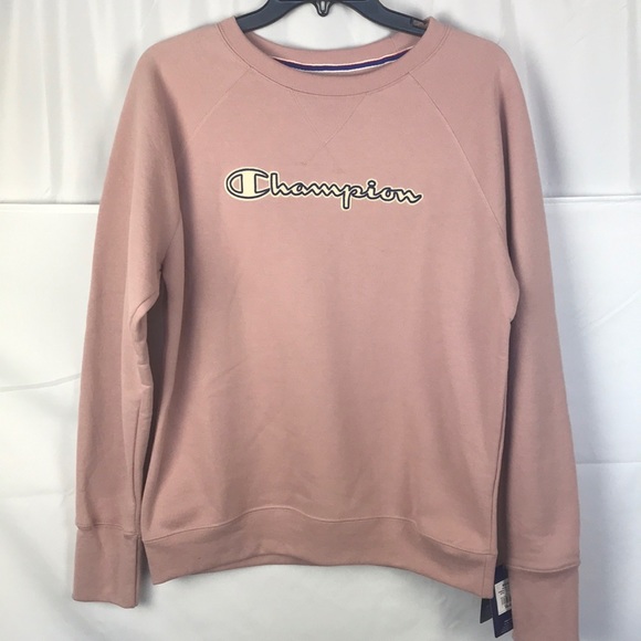 pink brand fleece pullover